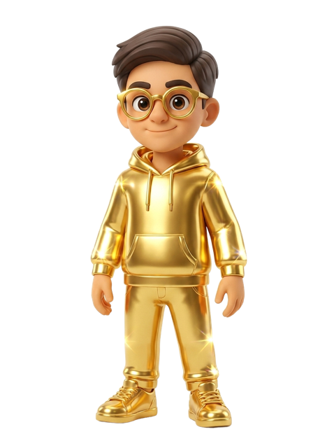 Golden Sayhaan outfit